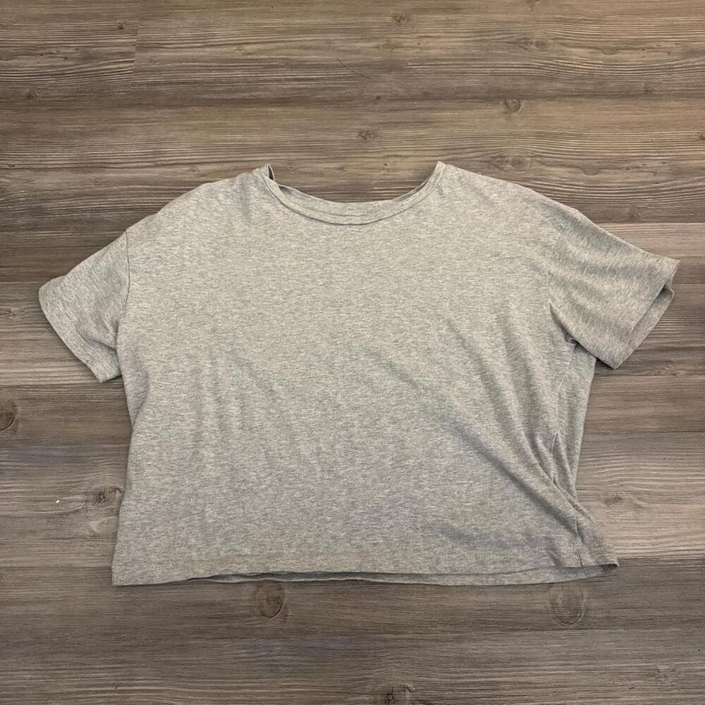 Unbranded Women's Grey Crop-top